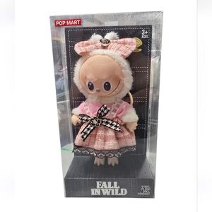 Pop Mart Pink Key & Card Holder